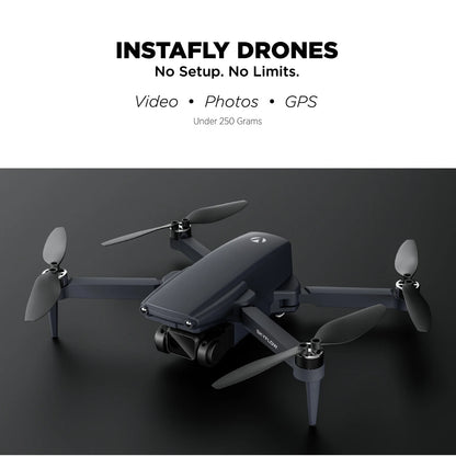 SKYFLOW GPS Foldable 4K UHD Camera Drone for Adults with Live Video Feed, 5" Touchscreen Remote, 3-Axis Gimbal, Brushless Motors, Auto Return, Optical Flow & Carry Case